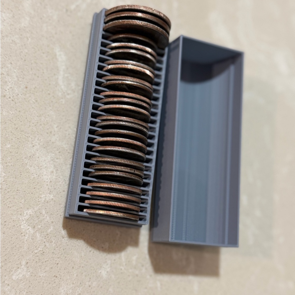 3d printed Coin Organizer Box
